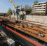 Плавучие опоры для перевозки и монтажа арок Крымского моста выведены на воду - Kerch.Com.Ru