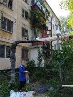 В Керчи детский сад пытался самостоятельно утеплить теплотрассу