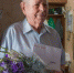 Ольга СОЛОДИЛОВА поздравила фронтовика Ивана МАКАРОВА с 95-летием - МО г. Керчь