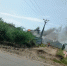 На ул. Буденного горит экскаватор - Kerch.Com.Ru