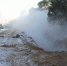 В Керчи по улице Ворошилова охлаждается теплотрасса (фото, видео) - Kerch.Com.Ru