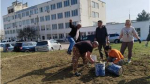 Сотрудники "Крымтроллейбуса" потрудились на субботнике (фото)