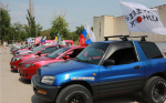 Керчане отметили День России автопробегом (фото, видео)