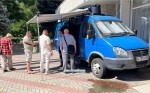 Керчане собрались у администрации, чтобы обратиться к президенту России (фото)