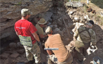 Экспедиция в Аджимушкае работала на "Лошадином" завале (фото)