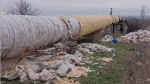 Керчанка показала состояние теплотрассы в районе Феодосийского шоссе (видео)