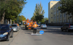 На улице Кирова ремонтируют дорогу (фото)