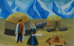 Выставка детских рисунков, посвященная Дню отца (фото)